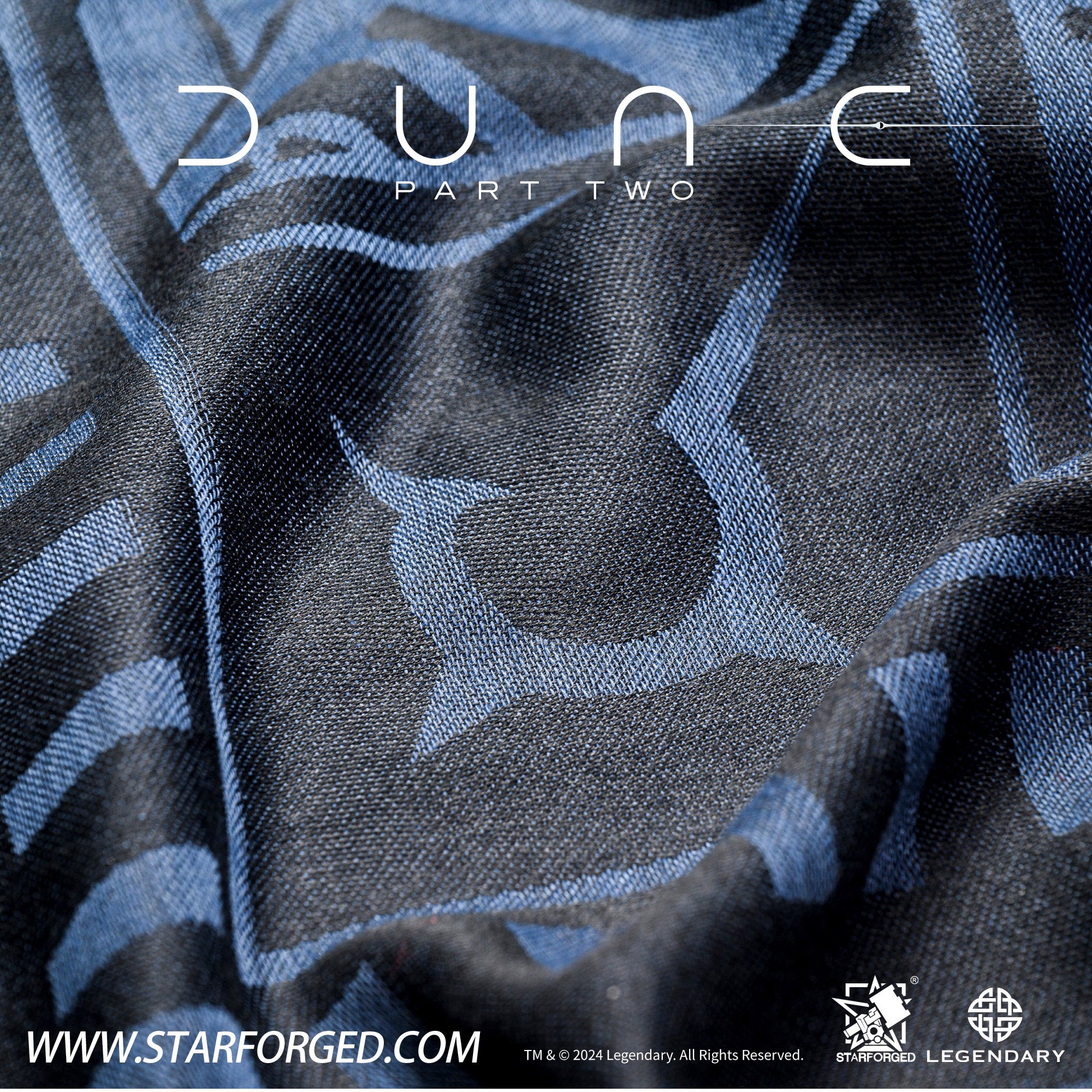 Starforged Dune II House Atreides & Harkonnen Tactical Square Scarf Clothing Accessories Genuine Authorized Other